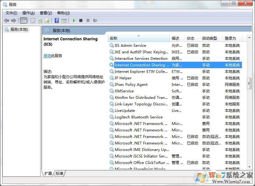 Windows7系統(tǒng)ICS啟動失敗怎么辦？