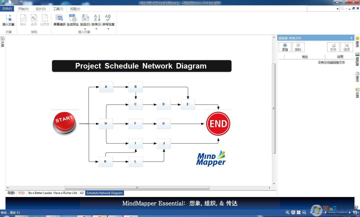 MindMapper 17中文版(思維導(dǎo)圖軟件)免費(fèi)版