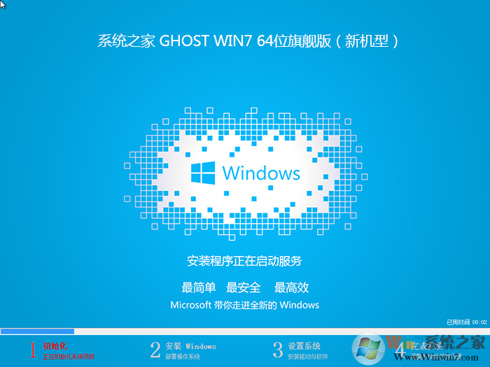 系統(tǒng)之家GHOST WIN7 64位純凈版(新機型自帶USB3.0)V2022