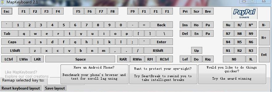 mapkeyboard怎么用？教你使用mapkeyboard修改鍵盤鍵位方法