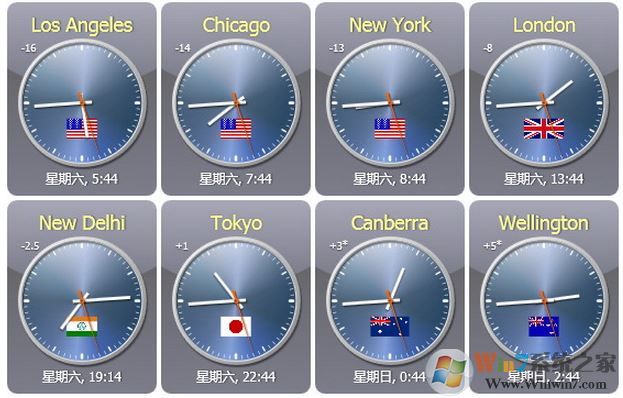 sharp world clock v8.7.0（桌面世界時鐘）綠色版完美注冊