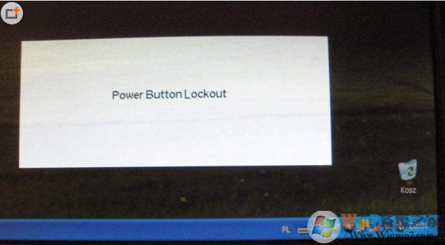 HP惠普顯示器提示“power button lockout”的解決方法