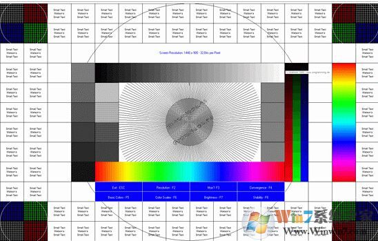 顯示器測試軟件 Monitor Test Screens V2.5.2 綠色漢化版