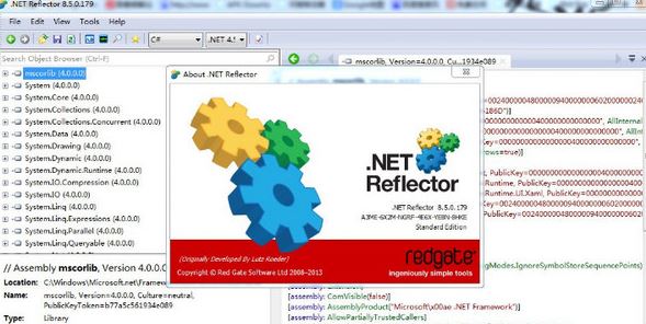 .NET Reflector下載_Reflector (.NET反編譯工具) v10.0.7.774 中文版