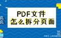 pdf怎么拆分？PDF拆分軟件 2020 綠色免費版