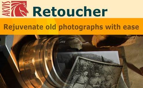 老照片修復軟件下載_AKVIS Retoucher(舊照片修復) v9.5.1286 特別破解版