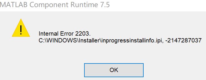 win10系統(tǒng) 無法安裝軟件 錯誤提示：Internal error 2203 該怎么辦？