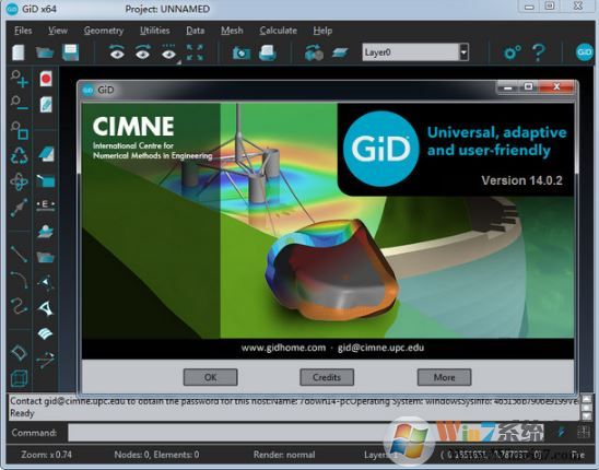GID下載_GiD Professional v14.0.2 x86/x64(數(shù)值模擬軟件)