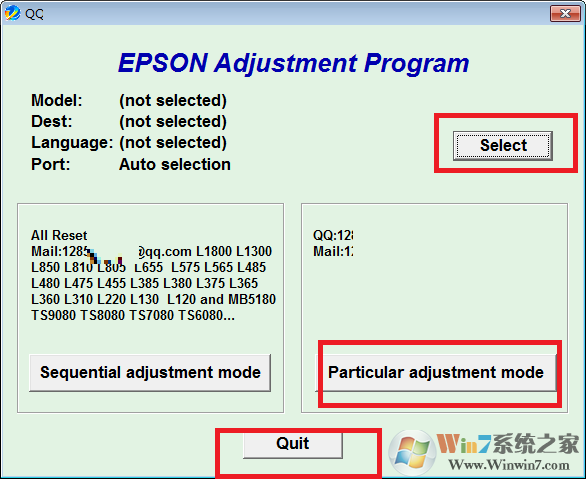 愛(ài)普生清零軟件Epson Adjustment Program v1.0.7免費(fèi)版