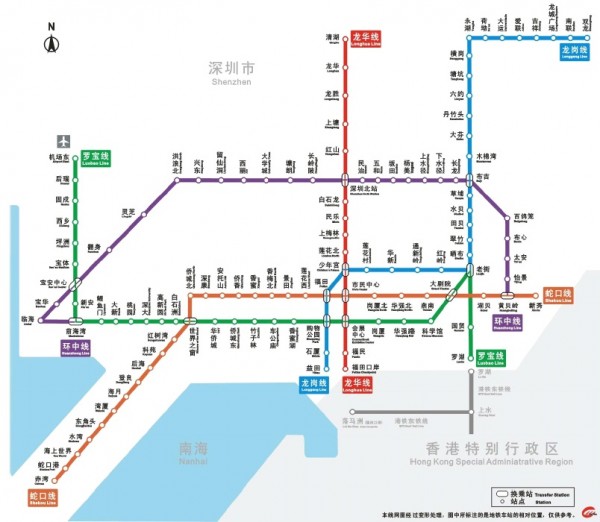 深圳市地鐵線路圖下載_最新深圳地鐵線路圖(PDF高清版)