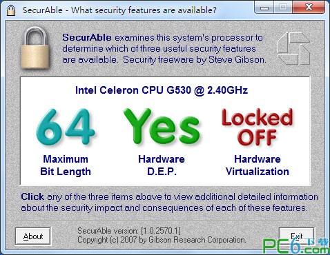 Securable下載|Securable(cpu虛擬化測試工具) V1.0.2570.1綠色版