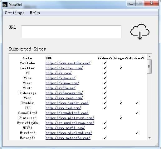 YouGet下載|YouGet(視頻下載軟件) V0.0.5綠色版