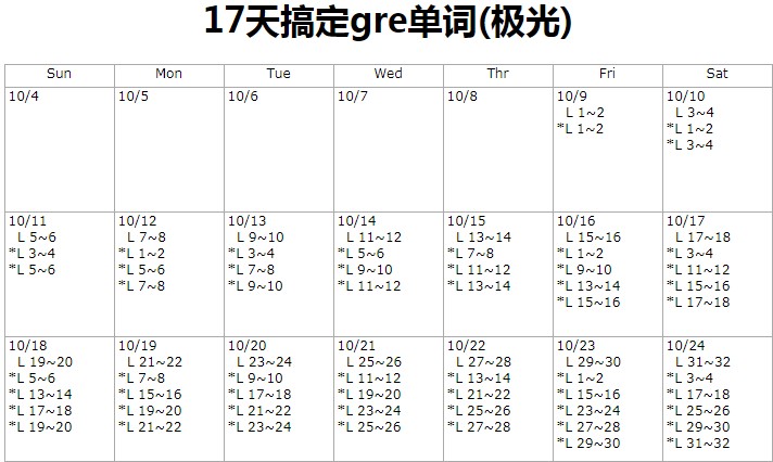 17天搞定GRE單詞生成器綠色免費(fèi)版