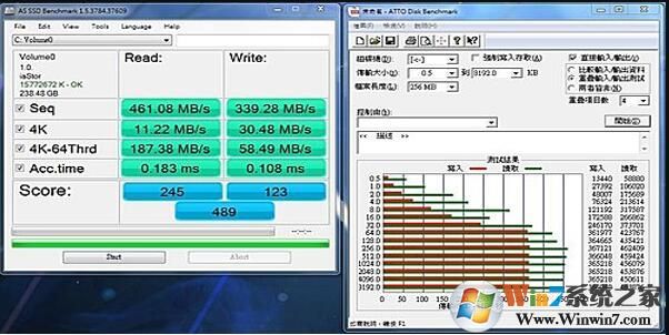 AS SSD固態(tài)硬盤性能測(cè)試工具V2021綠色版