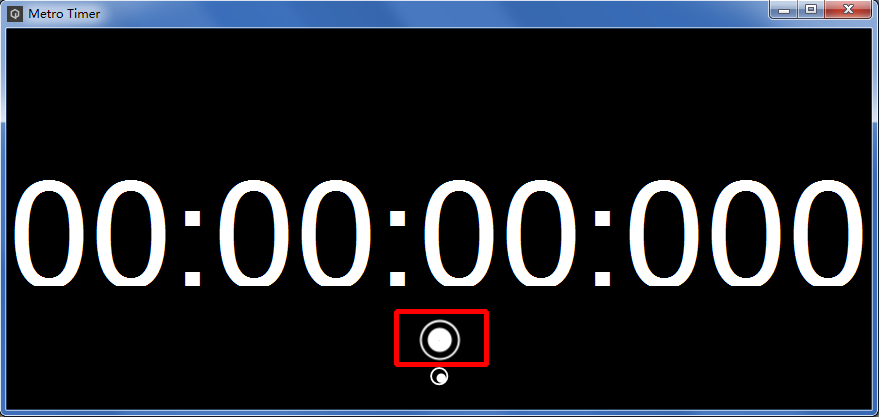 桌面計時器軟件(Metro Timer)下載 V1.0 綠色版