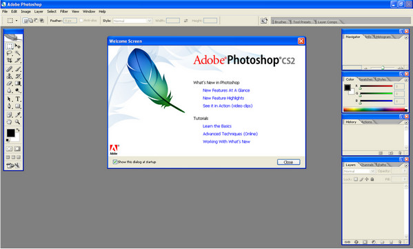 Adobe Photoshop CS2下載_Photoshop中文版cs2綠色版