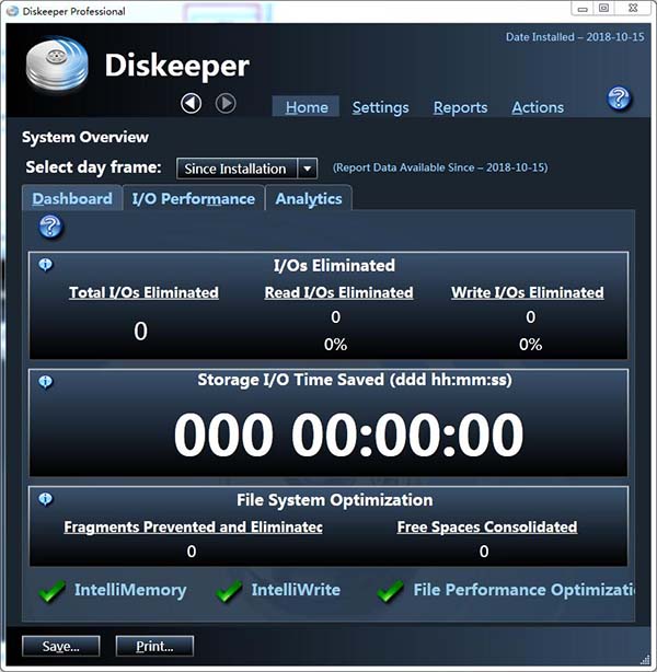 Diskeeper Pro(磁盤整理工具)破解版下載 V20.0.1286完美中文版