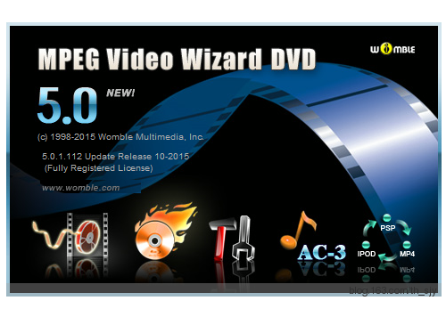 MPEG Video Wizard DVD視頻編輯軟件 V5.0.1.110多語言版