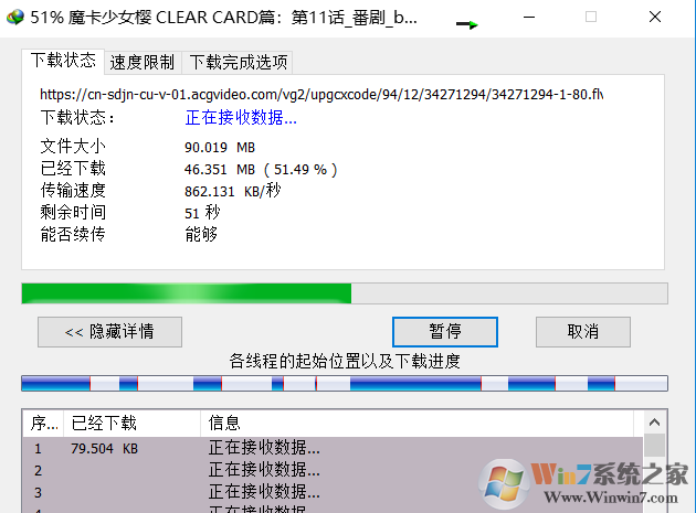 internet download manager(IDM下載器)截圖