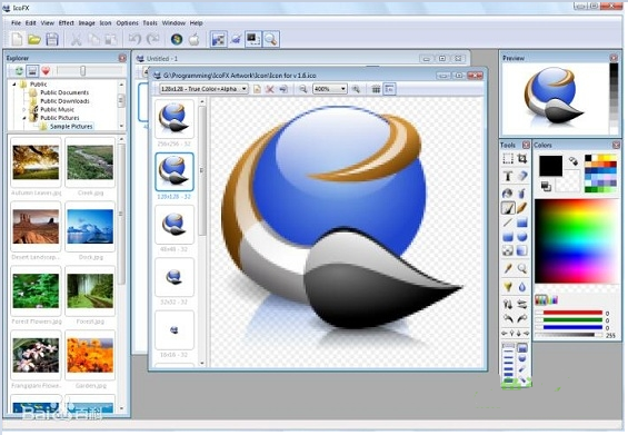 IcoFX破解版下載|IcoFX(ico圖標(biāo)制作工具) V3.5.0漢化免費(fèi)版