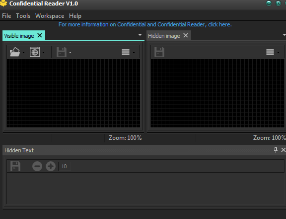 Confidential Reader(圖片隱寫術(shù)閱讀工具) V1.0綠色版
