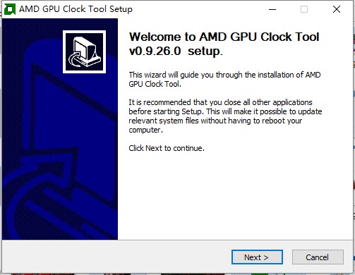 AMD顯卡超頻軟件(ADM GPU Clock Tool) V0.9.26.0中文官方版