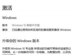 使用激活工具將正版Win10家庭中文版激活成盜版的恢復(fù)方法