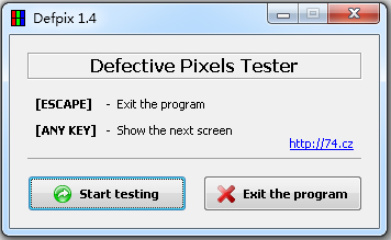 Defpix(液晶檢測軟件) v3.4綠色漢化版