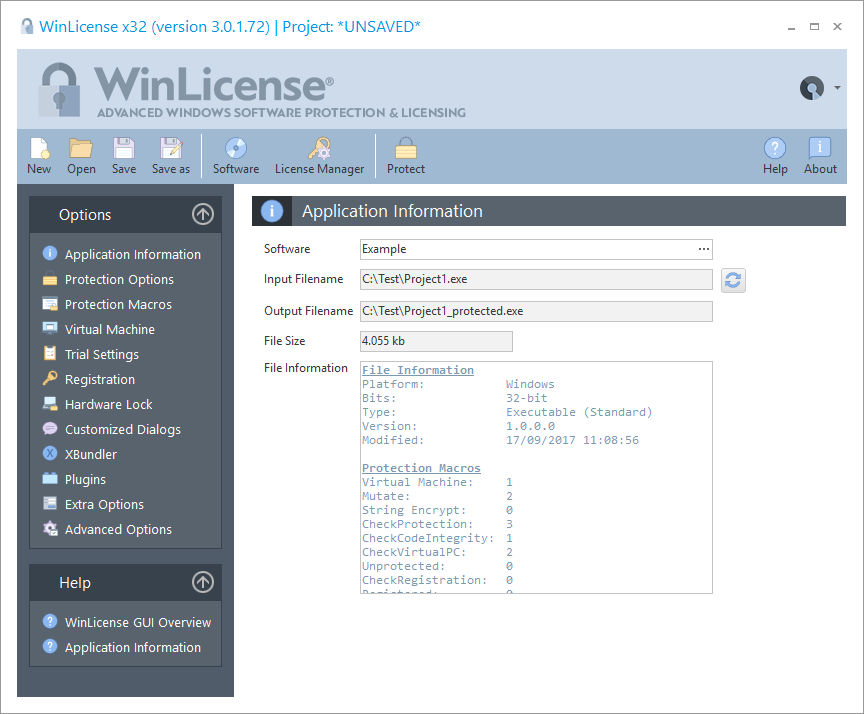 WinLicense軟件保護工具 V3.1.2.0免費版