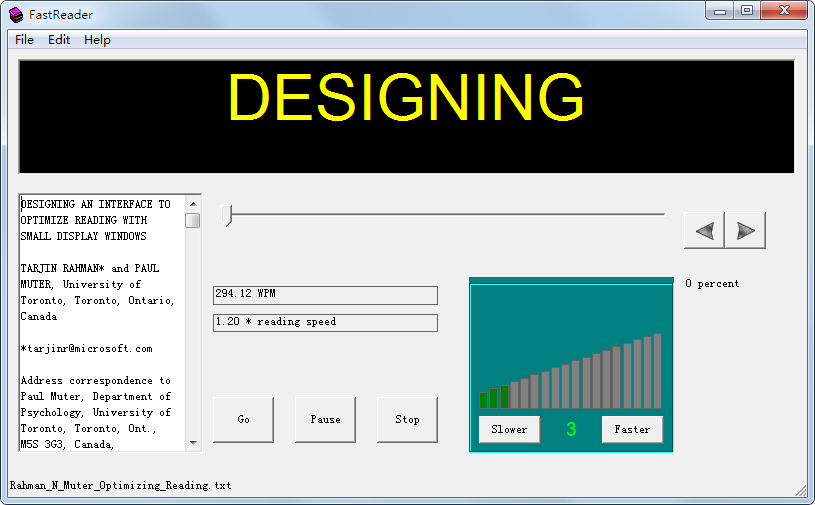 FastReader快解密碼讀取軟件 v2.0綠色版