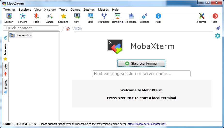 MobaXterm(遠(yuǎn)程終端工具) v20.6綠色中文版