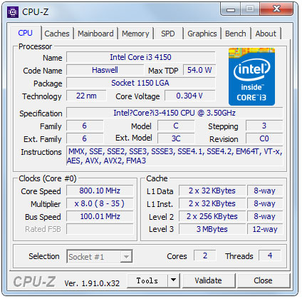 CPU-Z中文官方版 v2.09.0綠色版