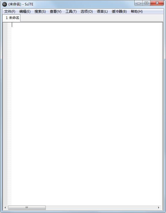 Scite文本編輯器 V5.1.1中文版