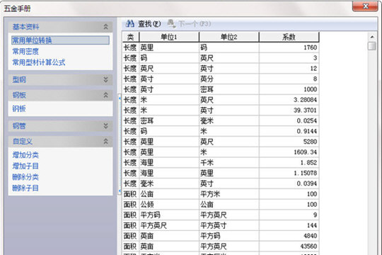 五金手冊軟件 v2021最新免費版