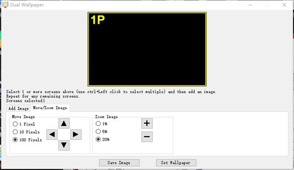 Dual Monitor電腦分屏軟件 V1.22免費(fèi)版