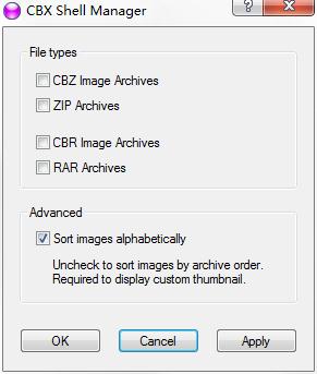 預(yù)覽壓縮包圖片預(yù)覽器(CBX Shell) v4.6.2綠色版