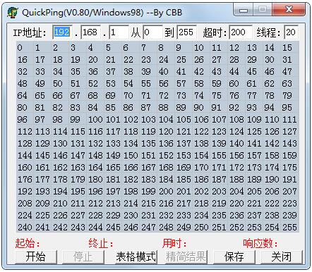 QuickPing中文綠色版 v0.89