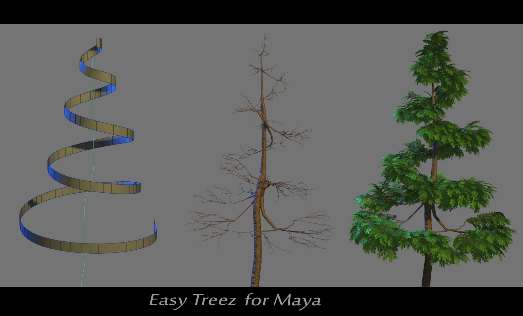 Gumroad Easy Treez(MAYA插件) v2.5免費(fèi)