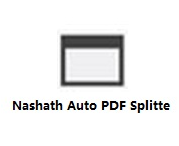 Nashath Auto PDF Splitter(PDF分割軟件) 綠色版