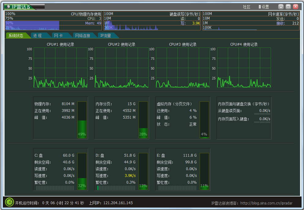 IP雷達 v5.0綠色版