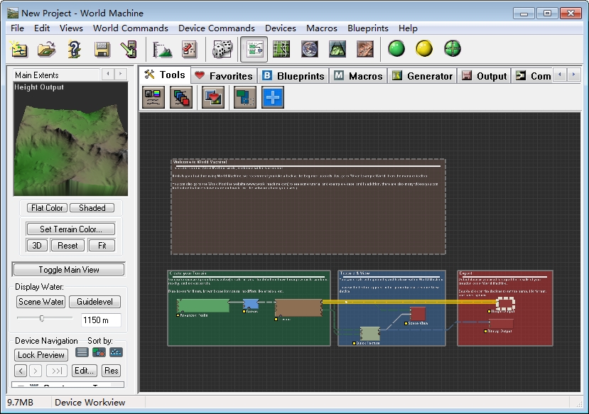 World Machine三維游戲地形軟件 V4.0.0.8中文版