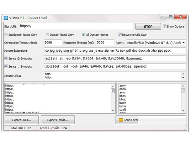 Collect Email郵箱地址采集工具 V2.7免費(fèi)版