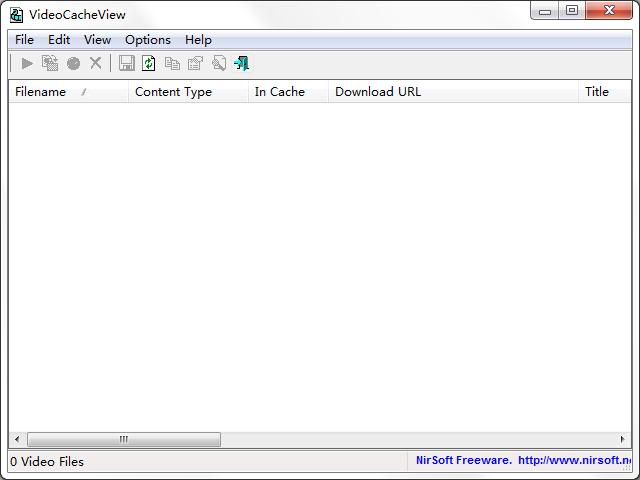 VideoCacheView緩存視頻提取工具 V2.97英文綠色版