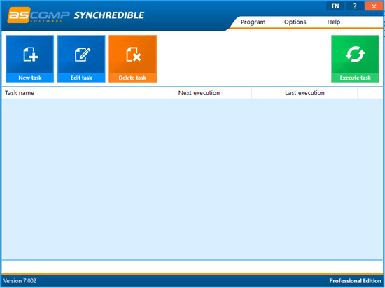 Synchredible數(shù)據(jù)同步工具 v7.002免費版