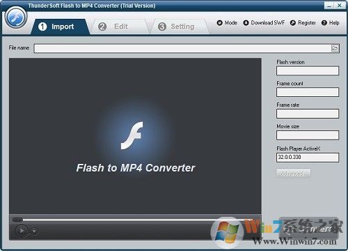 FLV to MP4 Encoder(flv轉(zhuǎn)mp4格式轉(zhuǎn)換器) v1.0免費(fèi)安裝版