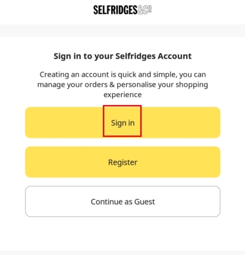 selfridges怎么注冊圖片3