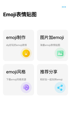 Emoji表情貼圖APP1