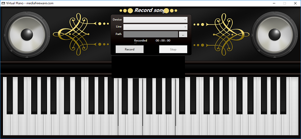 虛擬鋼琴(Virtual Piano) v2.0綠色版