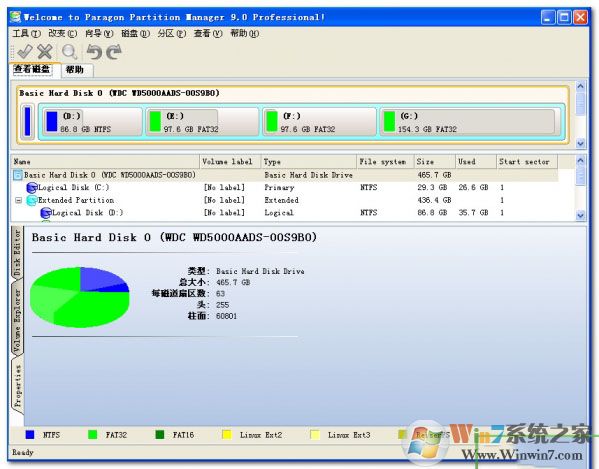 分區(qū)魔術(shù)師(Paragon Partition Manager) V11.0綠色漢化版