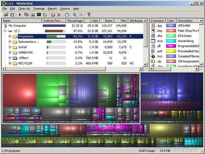 WinDirStat V1.1.2最新版